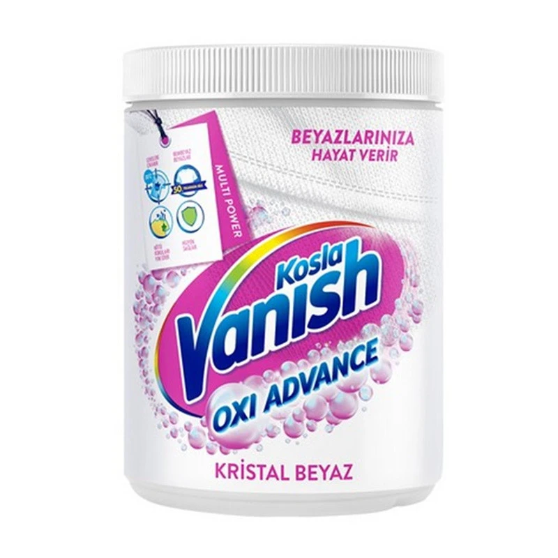 پودر لکه بر ونیش vanish مدل Kristal Beyaz حجم 470 گرم