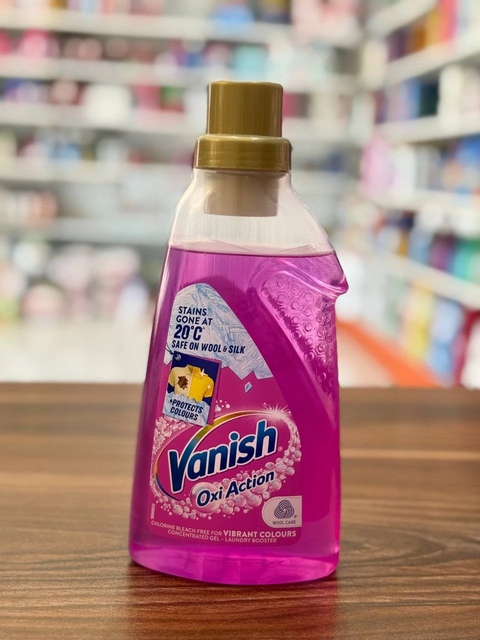 ژل لکه لر لباس oxi action ونیش 750 میل