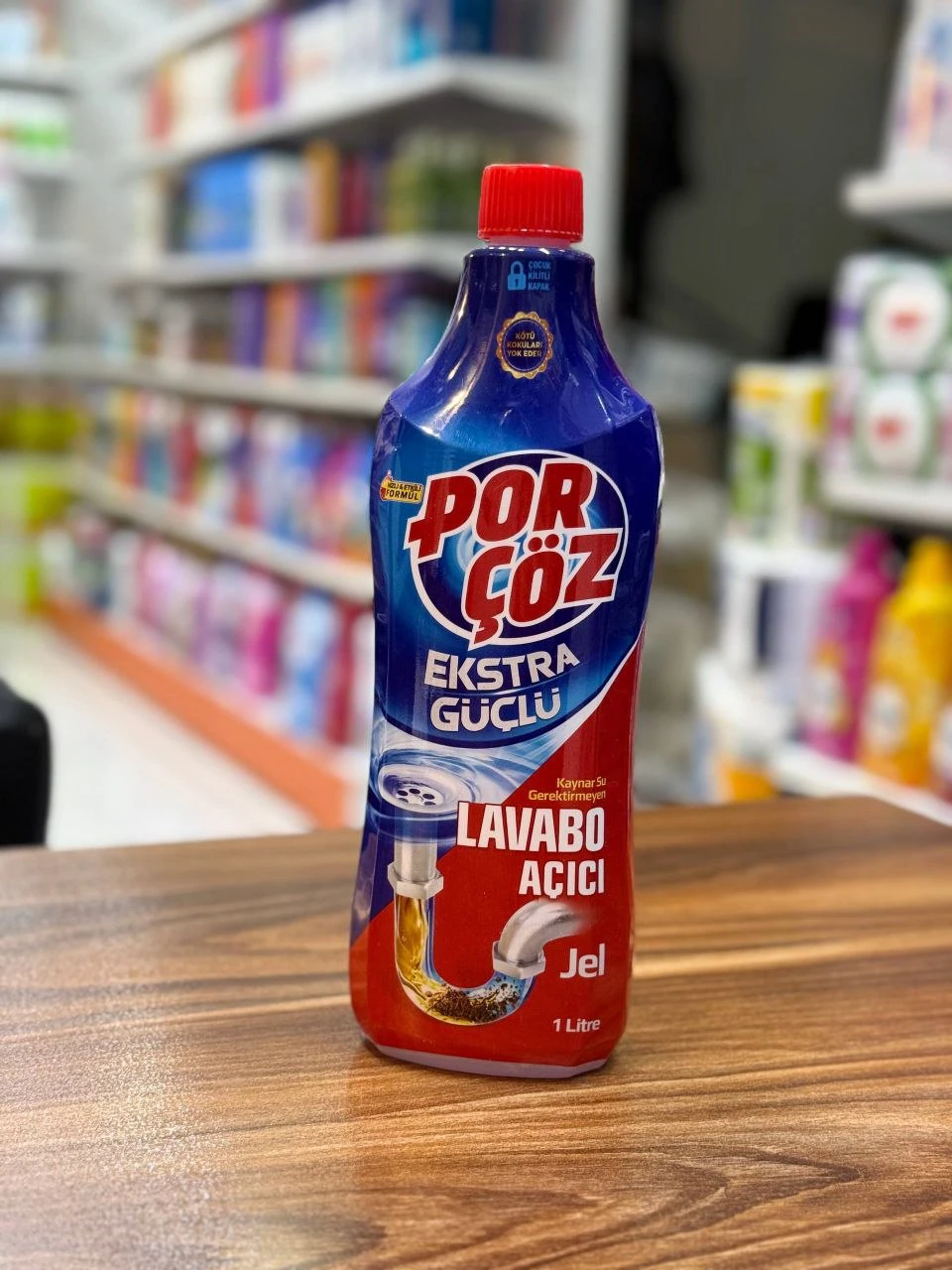 ژل لوله باز کن پورچوز 1 لیتری